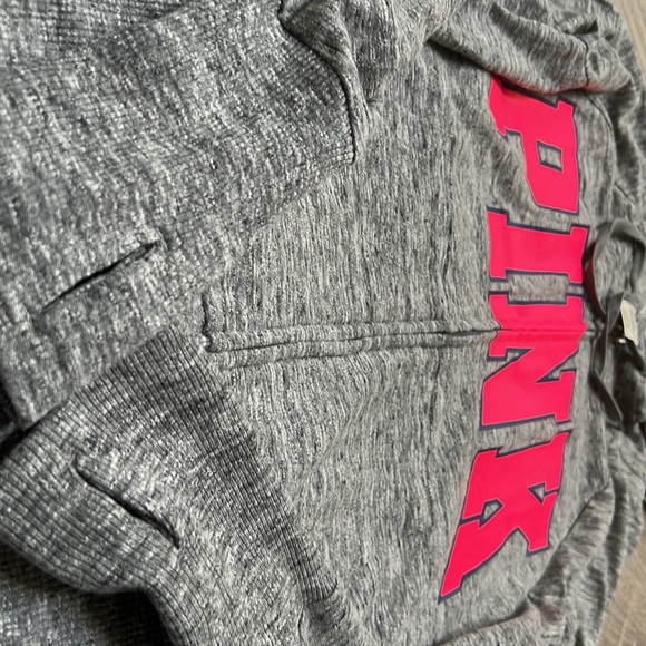 NWT PINK by Victoria Secret full zip hooded sweatshirt - Picture 3 of 6